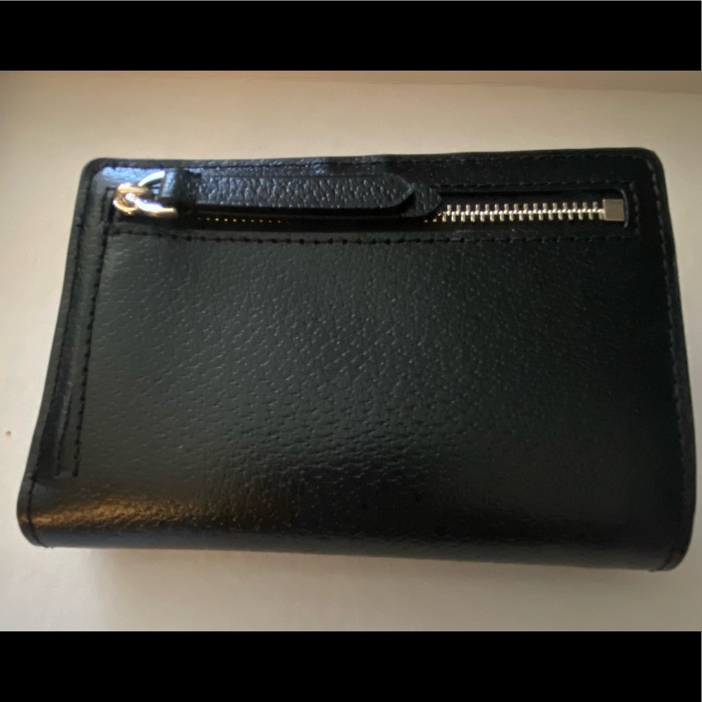 Kate Spade New Med Slim Bifold Wallet pink & black - Picture 13 of 13